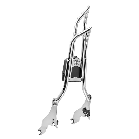 2009 - 2024 Harley Touring Road King Street Glide Dual Sharp - Angle Passenger Backrest Sissy Bar - Mofun - 90302105