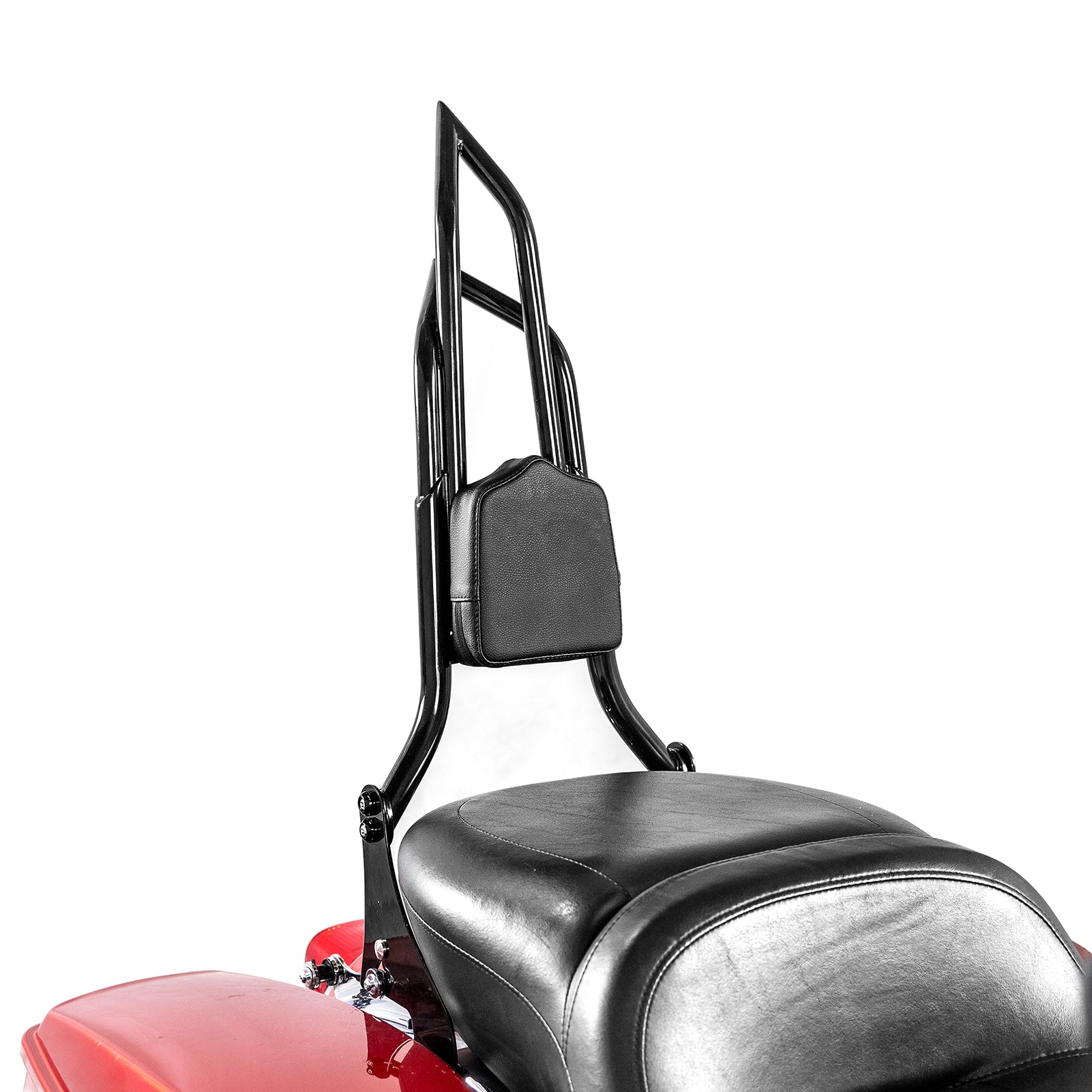 2009 - 2024 Harley Touring Road King Street Glide Dual Sharp - Angle Passenger Backrest Sissy Bar - Mofun - 90302106
