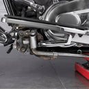 2009 - 2025 Harley Touring Models Chrome Steel Driver Floorboard Footboard Mount Bracket Kit - Mofun - 90404005