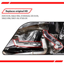 2009 - 2025 Harley Touring Models Chrome Steel Driver Floorboard Footboard Mount Bracket Kit - Mofun - 90404005