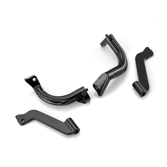 2009 - 2025 Harley Touring Models Steel Driver Floorboard Footboard Mount Bracket Kit - Mofun - 90404006