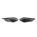2009 - 2025 Harley Touring & Trike Models Carbon Fiber Pattern Mid Frame Air Deflectors - Mofun - 90211007