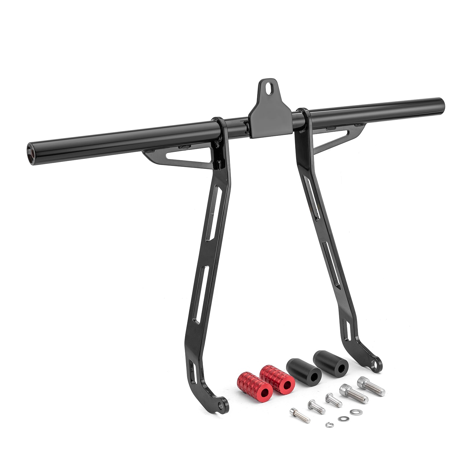 2009 - 2025 Harley Touring without Lower Fairing Steel High Front Highway Engine Guard Crash Bar - Mofun - 90201100