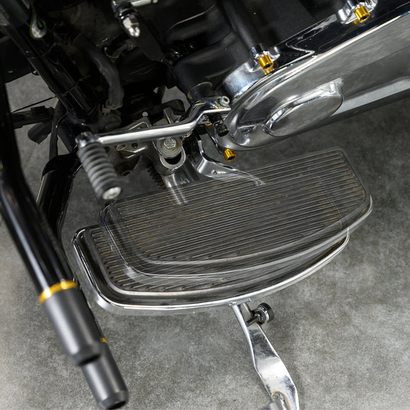 2009 - 2026 Harley Touring FLHT, FLHR, FLTR, FLHX Steel Adjustable Front Driver Floorboard Support Bracket Kit - Mofun - 90404008