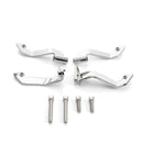 2009 - 2026 Harley Touring FLHT, FLHR, FLTR, FLHX Steel Adjustable Front Driver Floorboard Support Bracket Kit - Mofun - 90404007