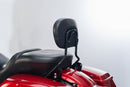 2009 - 2026 Harley Touring Models Gloss Black 19.5" Passenger Sissy Bar Backrest - Mofun - 90302204