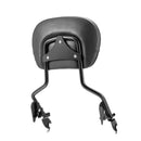 2009 - 2026 Harley Touring Models Gloss Black 19.5" Passenger Sissy Bar Backrest - Mofun - 90302204