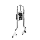 2009+ Harley Touring Road Glide Street Glide Solid Steel Throne Passenger Sissy Bar Backrest - Mofun - 90302103