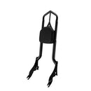 2009+ Harley Touring Road Glide Street Glide Solid Steel Throne Passenger Sissy Bar Backrest - Mofun - 90302104