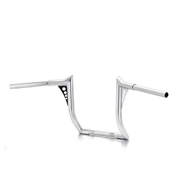 2010 - 2017 Victory Cross Country & Crossroads & Magnum Chrome 12" APE Hanger Bar - Sharp Handlebar - Mofun - 90101191