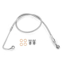 2011 - 2014 Harley Softail Deluxe/Fat Boy Extended Length ABS Upper Hydraulic Front Brake Line Kit for 16" - 18" Handlebar - Mofun - 90110344