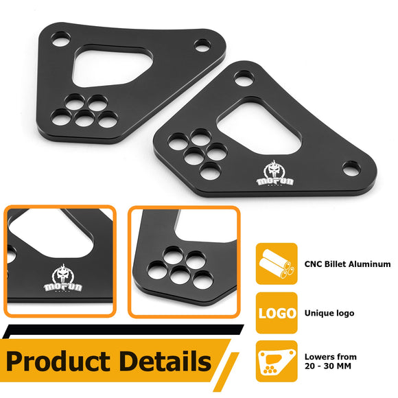 2011 - 2025 Suzuki GSX - R600 GSX - R750 GSX - R1000 Aluminum 1" - 2.5" Adjustable Rear Lowering Link Kit - Mofun - 90506017