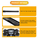 2011 - 2025 Kawasaki Vulcan 1700 Vaquero Voyager Gloss Black 12" Ape Hanger Handlebar - Mofun - 90101392