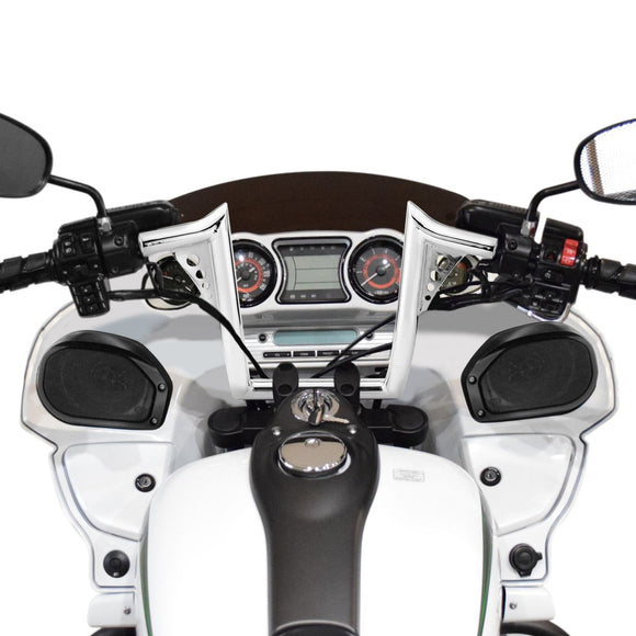2011 - 2025 Kawasaki Vulcan 1700 Vaquero Voyager Steel Chrome Ape Hanger Handlebar - Mofun - 90101391