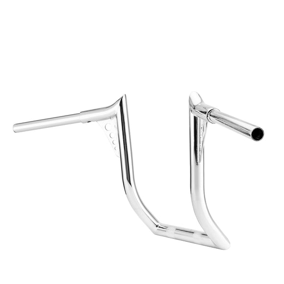 2011 - 2025 Kawasaki Vulcan 1700 Vaquero/Voyager Steel 14" Rise Ape Hanger Handlebar - Mofun - 90101393