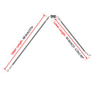 2012 - 2023 Harley Sportster XL883 XL1200 w/ ABS Extended Length ABS Hydraulic Front Brake Line Kit (for 12" - 14" Handlebar) - Mofun - 90110202