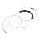 2013 - 2016 Harley CVO Touring 76" Extended Length Stainless Steel Hydraulic Clutch Cable for 16" - 18" Handlebar - Mofun - 90112144