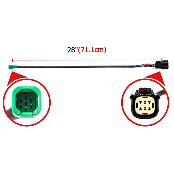 2014 - 2015 Harley Touring Electra Glide Street Glide Plug&Play 28" Electronic Throttle Control Single Wiring Harness - Mofun - 90107037