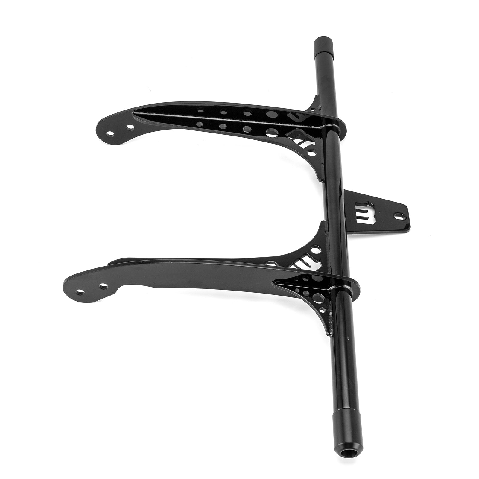 2014 - 2017 Harley Davidson Dyna Low Rider Wide Glide Black Steel Front Highway Engine Guard Crash Bar - Mofun - 90201083