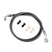 2014 - 2017 Harley Sportster 1200T XL1200T XL1200X 48" Extended Length Non - ABS Hydraulic Front Brake Line Kit - Mofun - 90110183