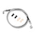 2014 - 2017 Harley Sportster 1200T XL1200T XL1200X 48" Extended Length Non - ABS Hydraulic Front Brake Line Kit - Mofun - 90110184