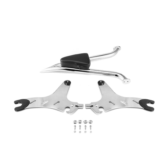 2014 - 2018 Indian Chief Vintage Classic 27" Solid Steel Passenger Backrest Sissy Bar - Mofun - 90302118