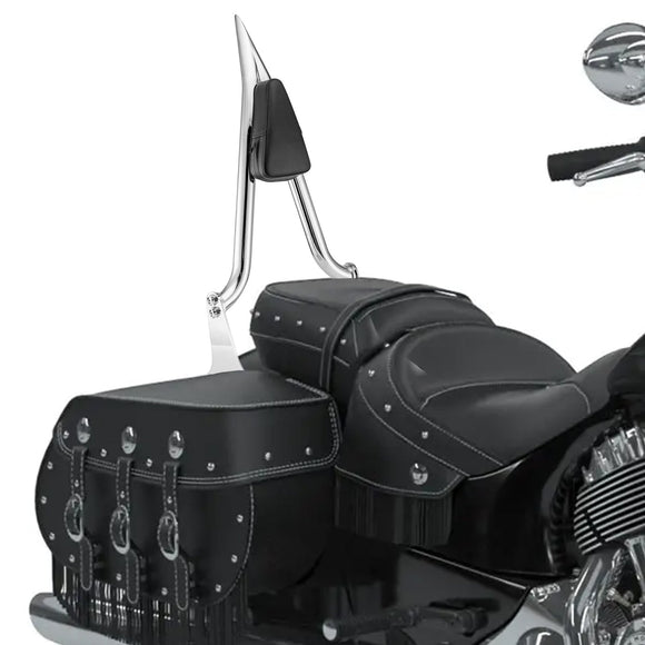 2014 - 2018 Indian Chief Vintage Classic 27" Solid Steel Passenger Backrest Sissy Bar - Mofun - 90302118