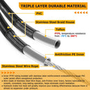 2014 - 2021 Harley Sportster XL883N/XL883L/XL1200T Gloss Black 12" T Bar Handlebar with Non - ABS Cable Kit - Mofun - 90101064+90109248