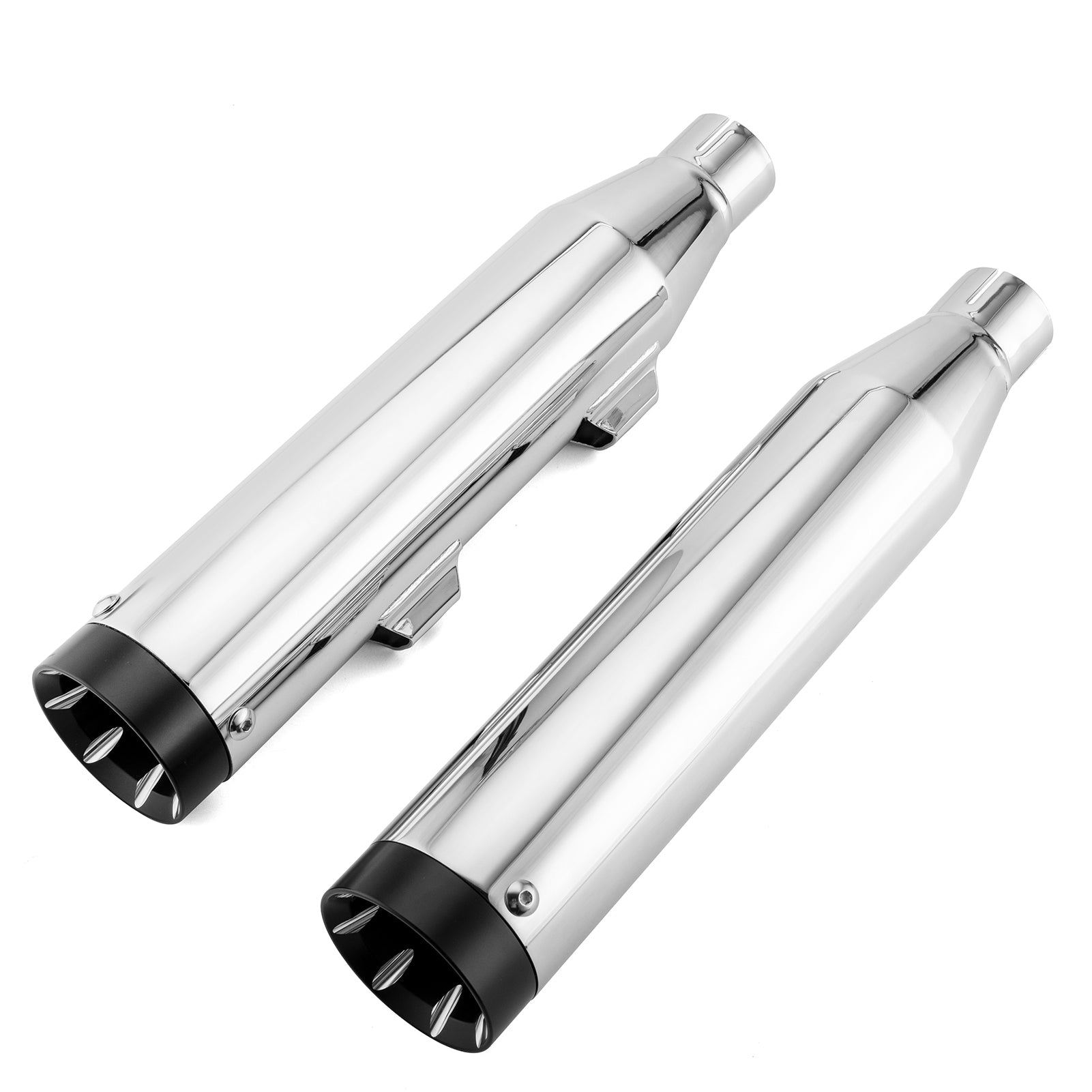 2014 - 2022 Harley Sportster XL 883 1200 Chrome Steel 3" Slip - On Exhaust Muffler - Mofun - 90501013