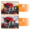 2014 - 2023 Harley Street Glide Road King Bolt - on Adjustable Fairing Side Wings Air Deflectors - Mofun - 90211003