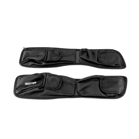 2014 - 2023 Harley Touring Black Nylon Motorcycle Saddlebag Lid Organizer - Mofun - 90209018