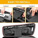 2014 - 2023 Harley Touring Black Nylon Motorcycle Saddlebag Lid Organizer - Mofun - 90209018