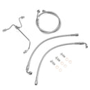 2014 - 2023 Harley Touring Road King/Road Glide/Street Glide Non - ABS Models Extended Length Non - ABS Hydraulic Front Brake Line Kit (for 16" - 18" Handlebar) - Mofun - 90110144