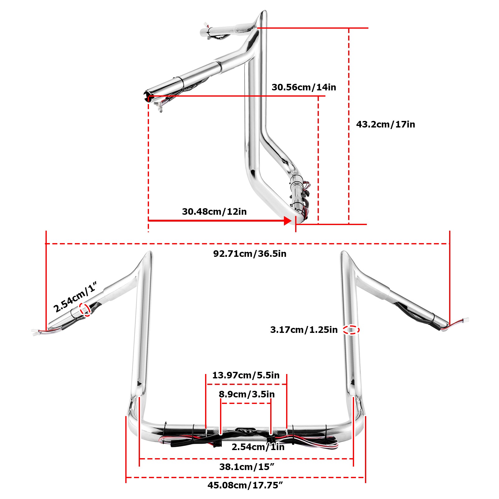 2014 - 2023 Harley Touring Street Glide CVO Electra Glide Chrome 14