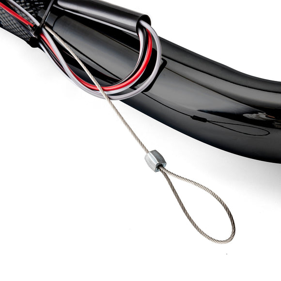 2014 - 2023 Harley Touring Street Glide CVO Electra Glide Gloss Black 14" Pre - Wired Bagger Handlebar - Mofun - 90101494