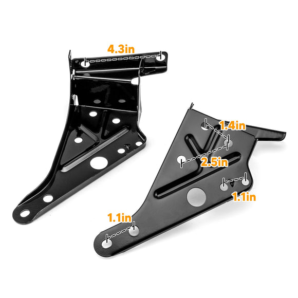 2014 - 2023 Harley Touring Street Glide/Electra Glide/Ultra Limited Heavy - Duty Steel Left&Right Inner Fairing Bracket - Mofun - 90212020