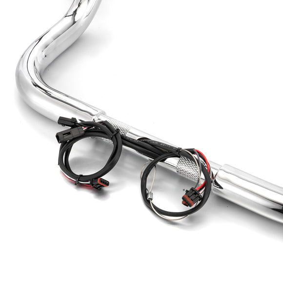 2014 - 2023 Harley Touring w/ Batwing Fairing Models 10" PRE - WIRED Bagger Monkey Bar - Sharp Handlebar - Mofun - 90101496