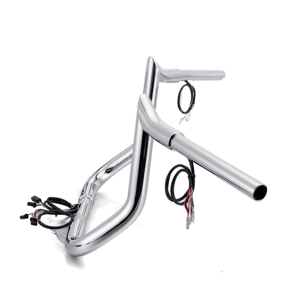 2014 - 2023 Harley Touring w/ Batwing Fairing Models 10" PRE - WIRED Bagger Monkey Bar - Sharp Handlebar - Mofun - 90101496