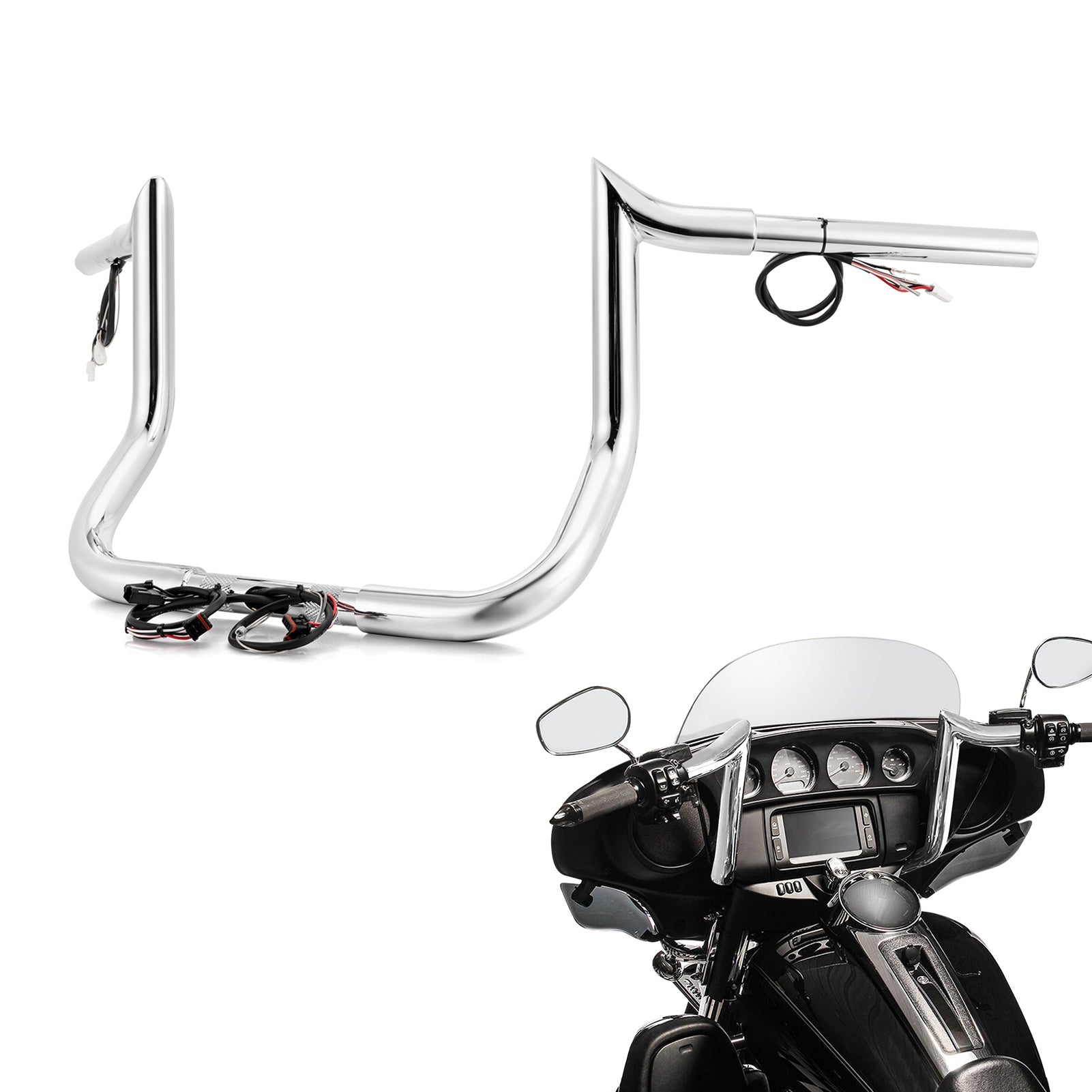 2014 - 2023 Harley Touring w/ Batwing Fairing Models 10