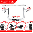 2014 - 2023 Harley Touring w/ Batwing Fairing Models 10" PRE - WIRED Bagger Monkey Bar - Sharp Handlebar - Mofun - 90101496