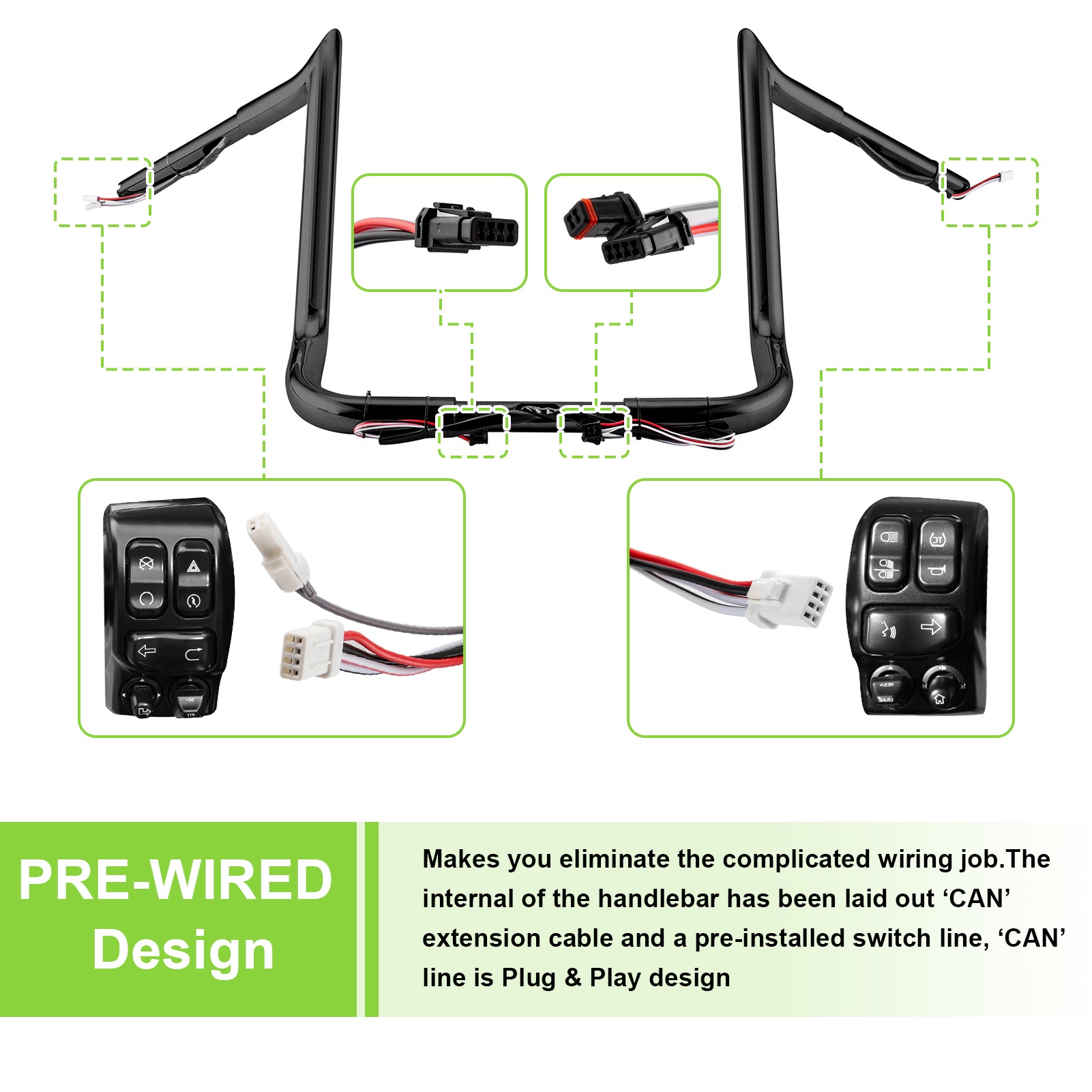 2014 - 2023 Street Glide CVO Electra Glide Gloss Black 14