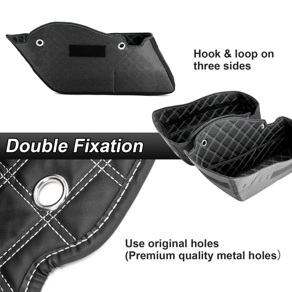 2014 - 2024 Harley Davidson Road King Street Glide Motorcycle Saddlebag Liners w/ Tool Pockets - Mofun - 90209019