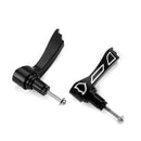 2014 - 2024 Harley Electra Glide Road Glide Aluminum Gloss Black Shield Type Saddlebag Lid Lifter - Mofun - 90705003