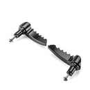 2014 - 2024 Harley Road King Electra Glide Aluminum Gloss Black Sawtooth Type Saddlebag Lid Lifter - Mofun - 90705004