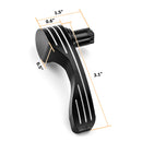 2014 - 2024 Harley Street Glide Road King Aluminum Gloss Black Streamline Saddlebag Lid Lifter - Mofun - 90705002