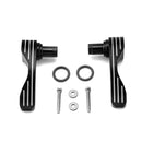 2014 - 2024 Harley Street Glide Road King Aluminum Gloss Black Streamline Saddlebag Lid Lifter - Mofun - 90705002