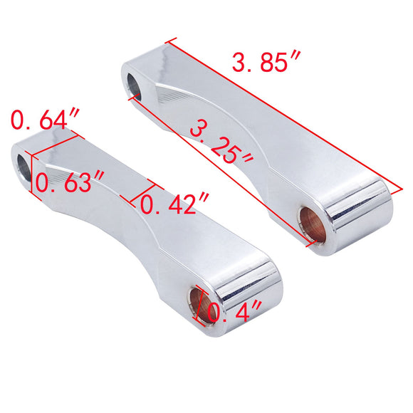 2014 - 2024 Harley Touring Aluminum 23" 26" Front Fender Spacers - Mofun - HD078 - E