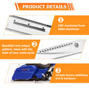 2014 - 2024 Harley Touring Juxtaposition Type Dotted Pattern Saddlebag Latch Cover - Mofun - 90705009