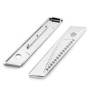 2014 - 2024 Harley Touring Juxtaposition Type Dotted Pattern Saddlebag Latch Cover - Mofun - 90705009