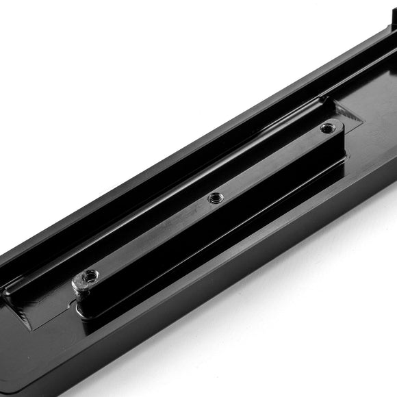 2014 - 2024 Harley Touring Road King Road Glide Aluminum Black Saddlebag Latch Cover | Juxtaposition Type Dotted Pattern - Mofun - 90705010